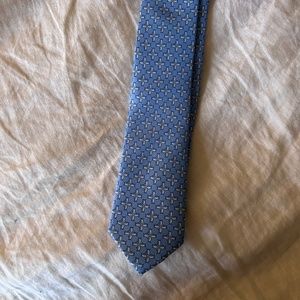 NWT Southern Tide Blue Silk Patterned Tie